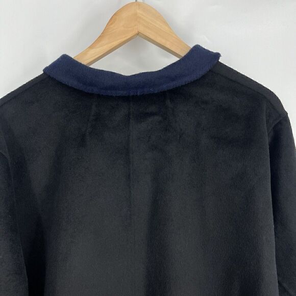 J Crew Jacket Size 24 Womens Black Leighton Blazer Double Faced Wool Coat Luxe - Picture 5 of 8